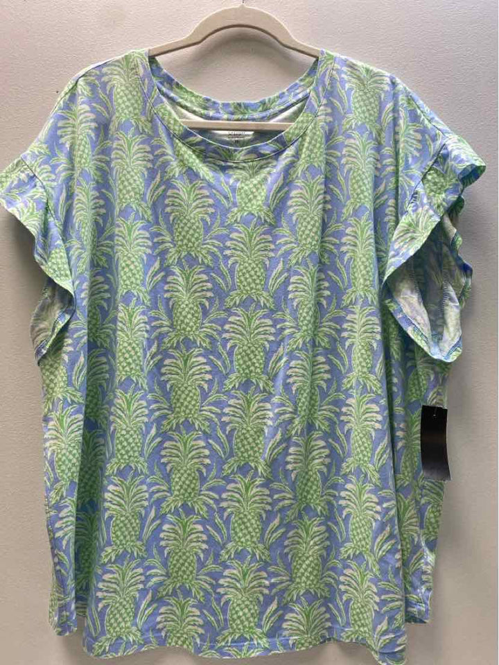 CROWN & IVY Size 3X Casual Top