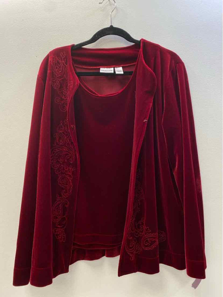 Chicos tank and blouse/jacket
