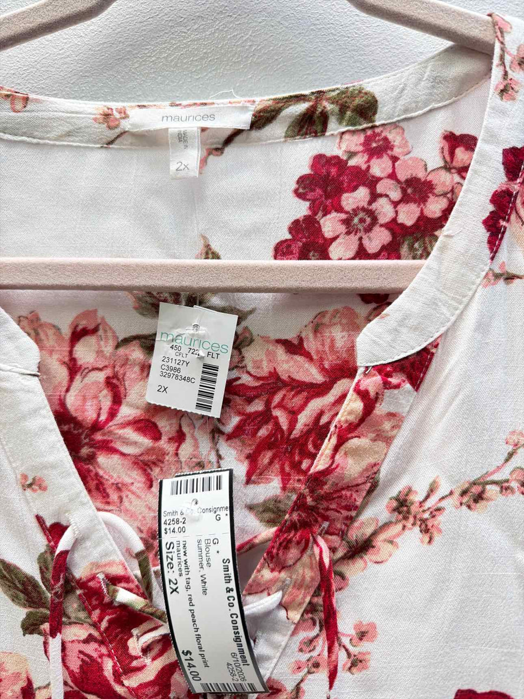 maurices Size 2X Blouse