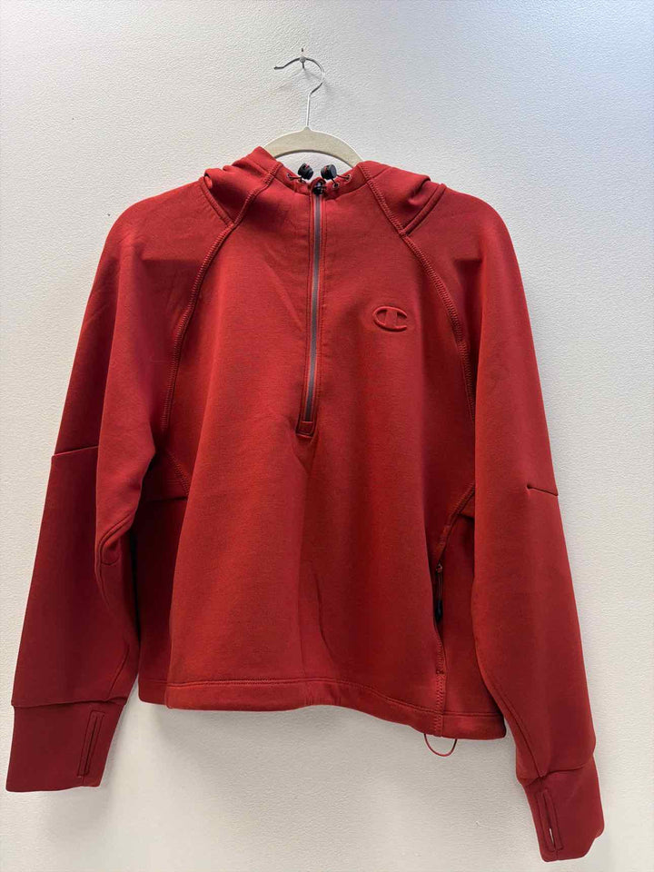 champion Size M Half Zip Pullover