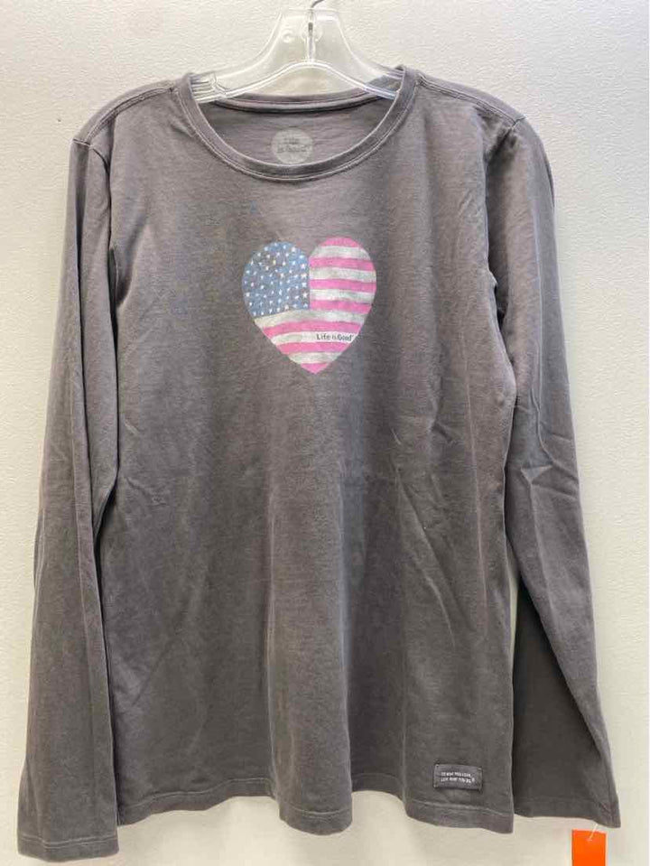 Life is Good Size M Casual Top