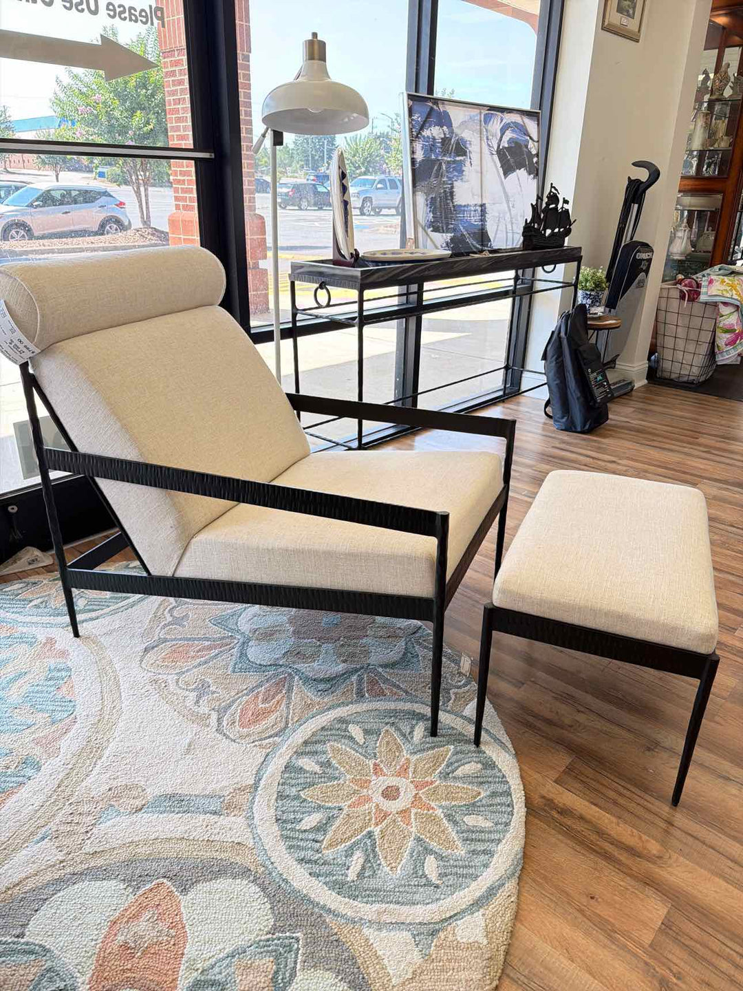 chair /ottoman set