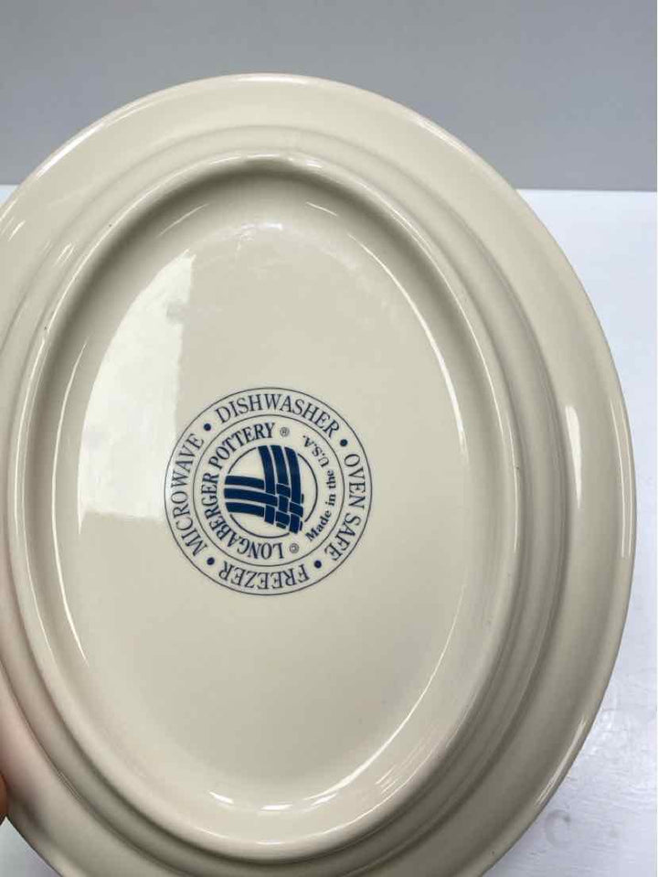 longaberger serving dish